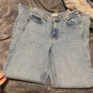 Zara wide leg jeans